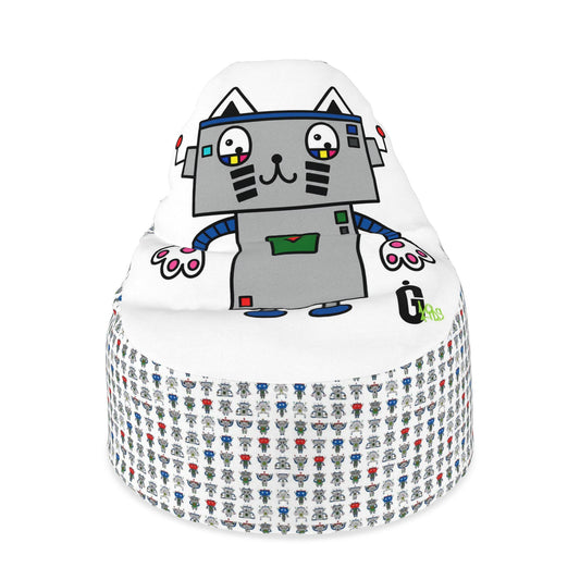 Robo Cat Kids Bean Bag Chair | Ivy Gun Kids