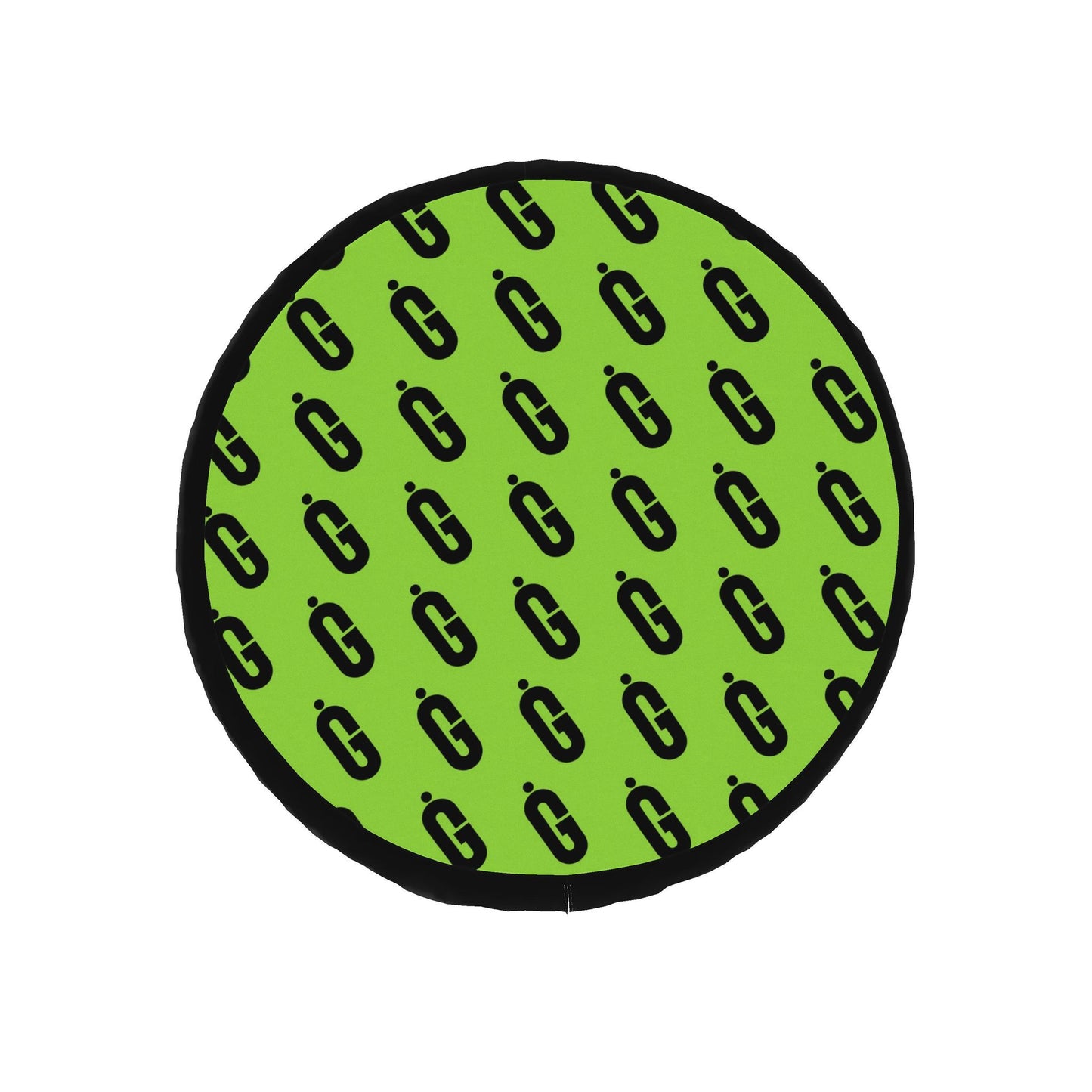 Acid Green Stripe Bean Bag Chair | Ivy Gun